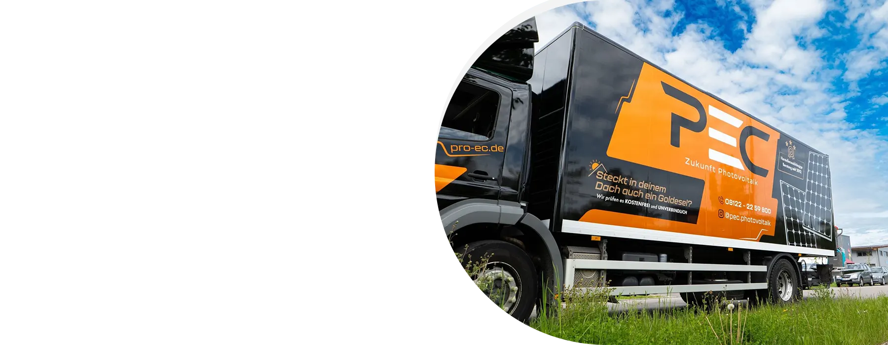 Leistungen: Lieferung aus eigenem Lager und mit eigener Logistik