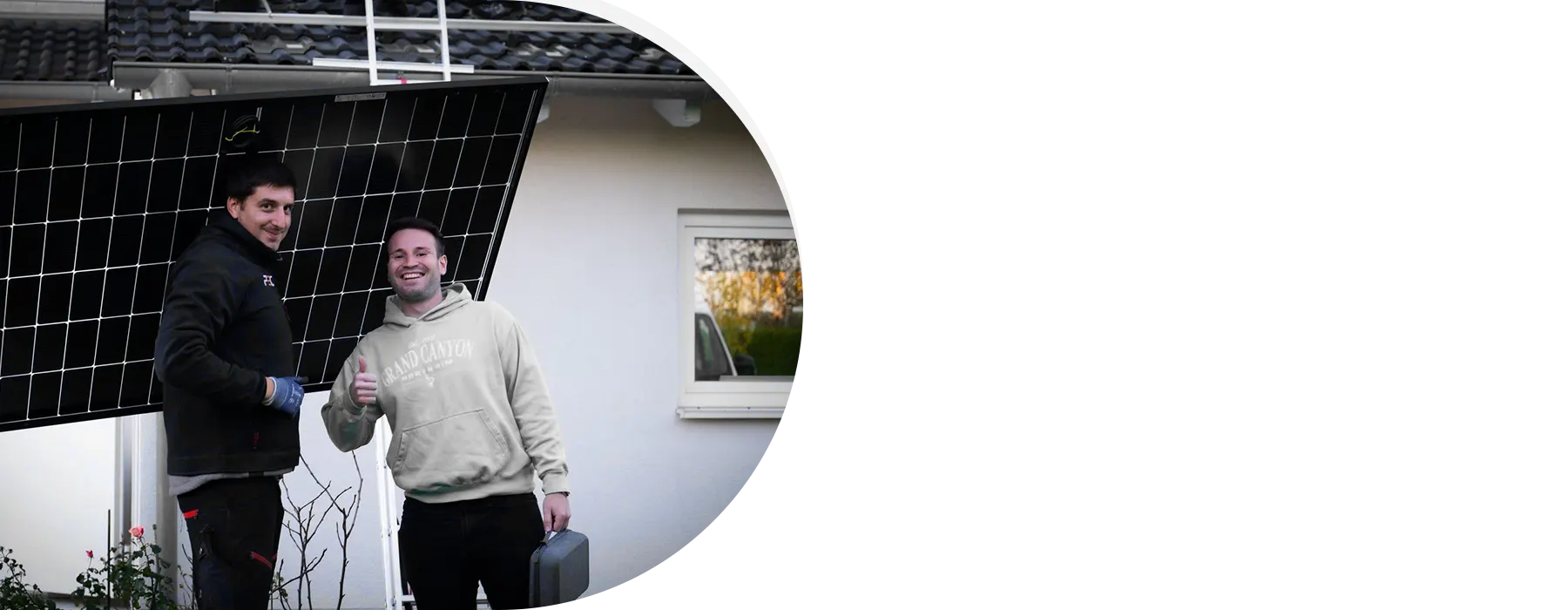 Leistungen: Solarmontage mit eigenen Monteuren