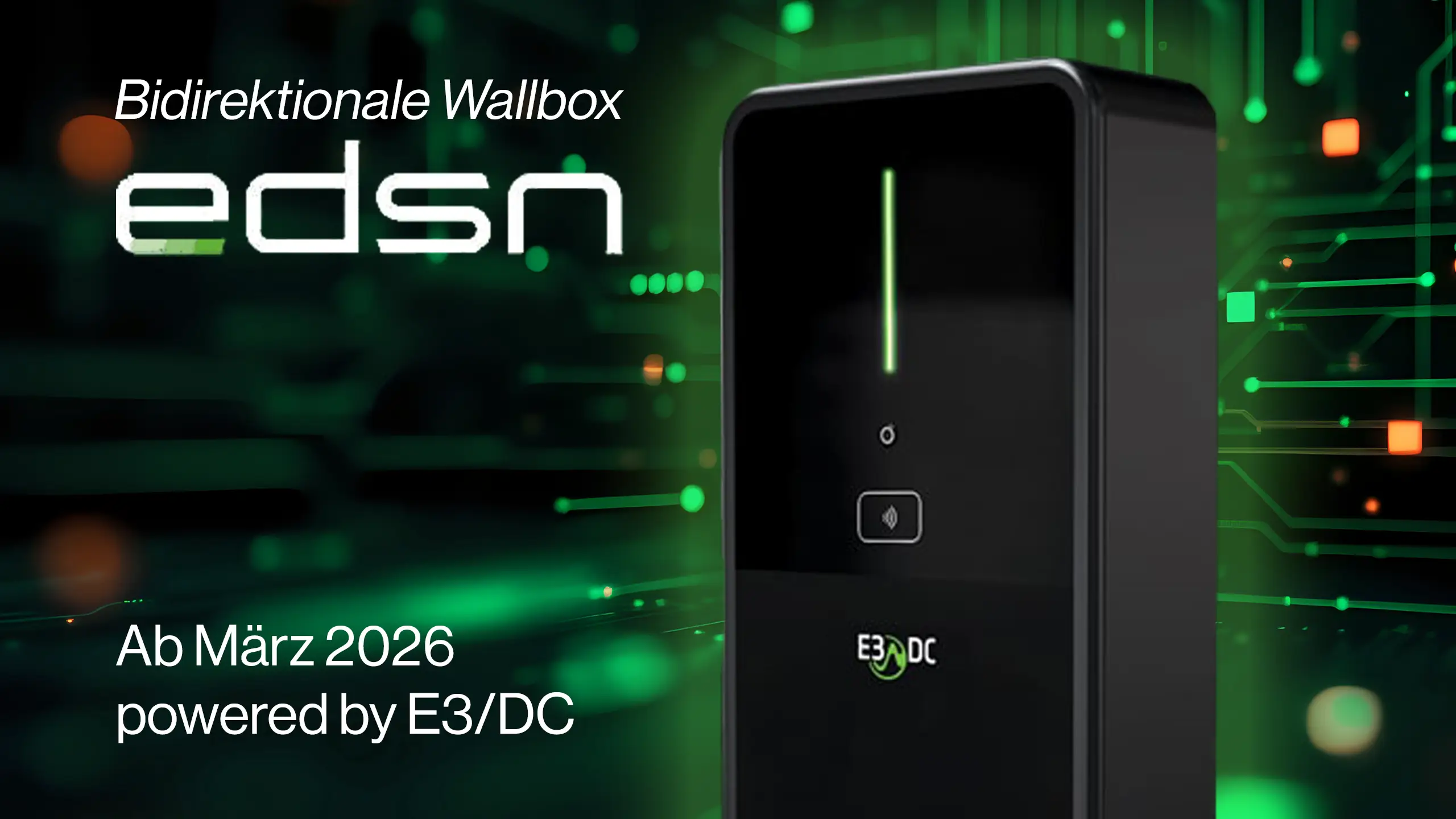 EDSN Bidirektionale Wallbox von E3/DC