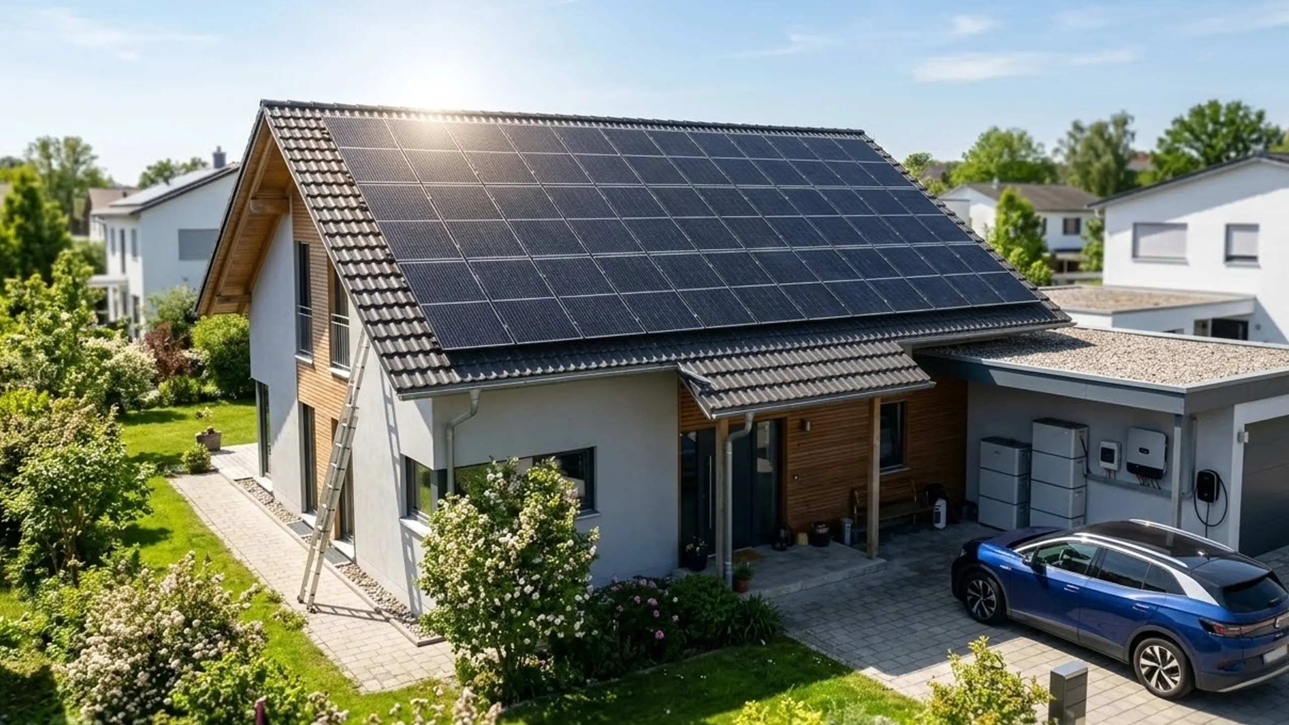 Photovoltaik Komplettanlage mit Speicher 10 kW