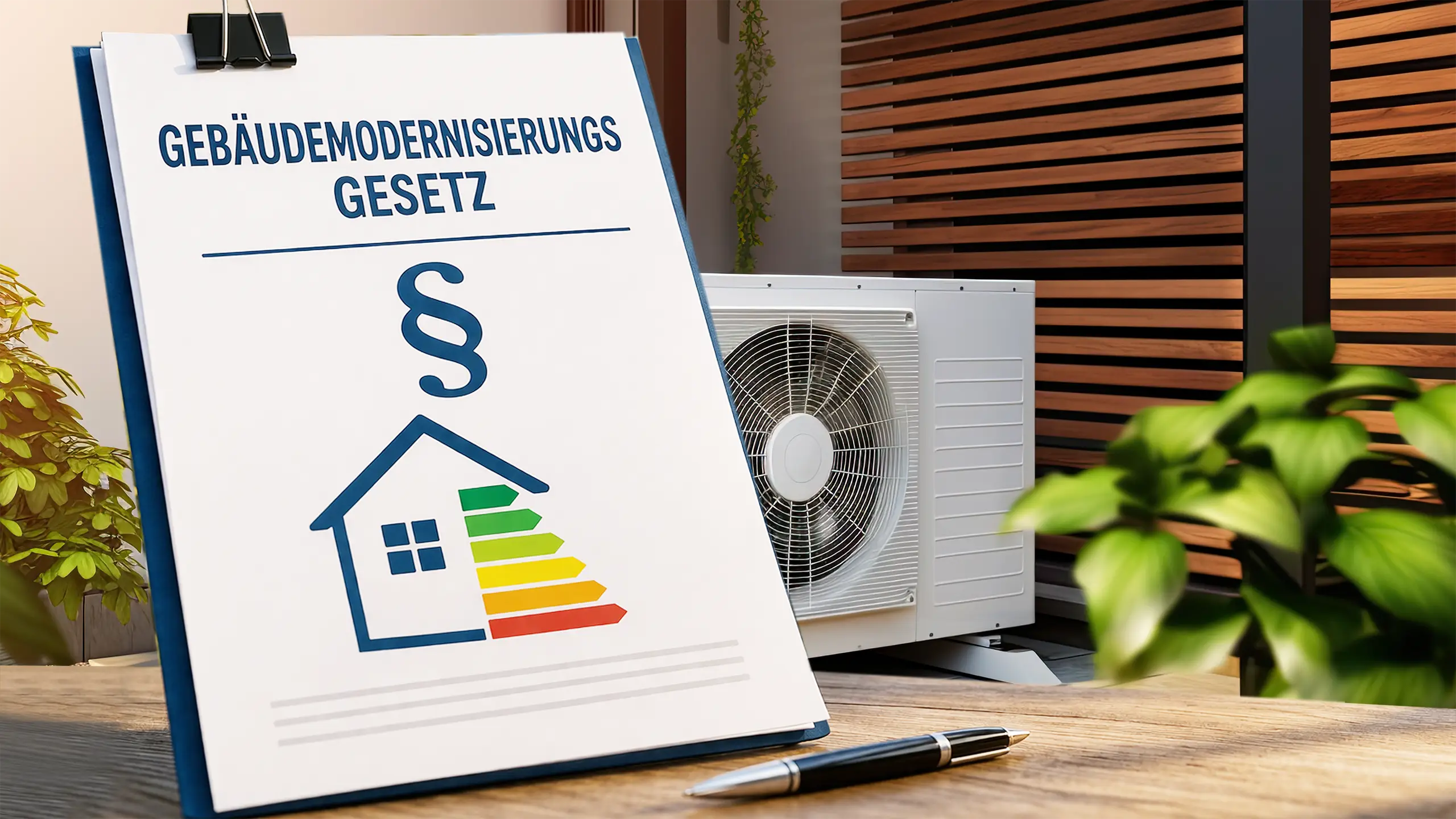 Gebäudemodernisierungsgesetz: Wärmepumpe siegt vor Gasheizung!