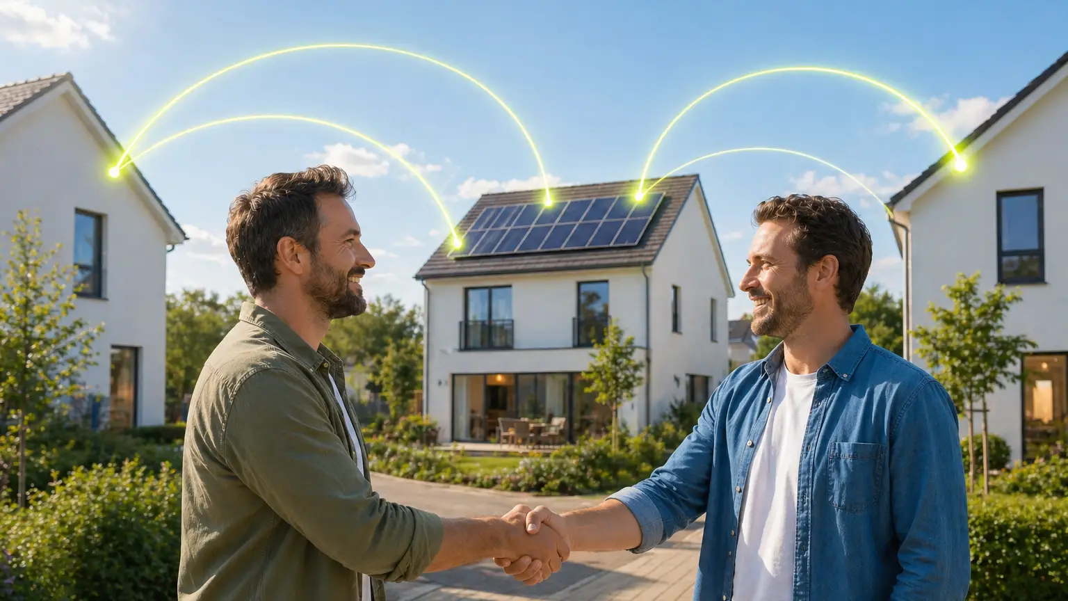 Energy Sharing – Stromverkauf an Nachbarn einfach erklärt