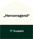 Trustpilot Bewertung: Hervorragend